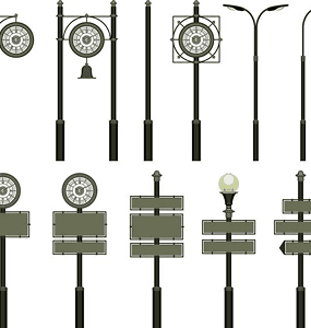 Decorative Street Light Pole