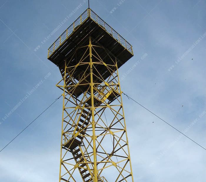 100 Meters Type Frame Structure Bolt Ladder Price Lightning Rod 4 Leg Angular Lattice Telecom Communication Steel Tower